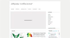 Desktop Screenshot of lobbycratie.fr