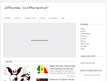 Tablet Screenshot of lobbycratie.fr